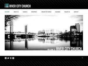 Top Church Website Builders - Example Site