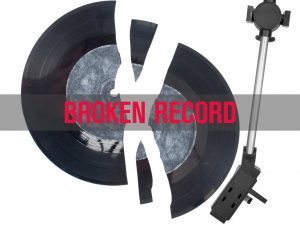 Ministry is like a broken record