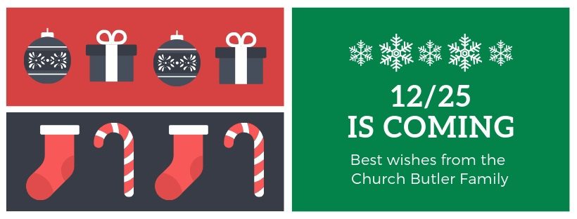Church Butler Christmas Ad