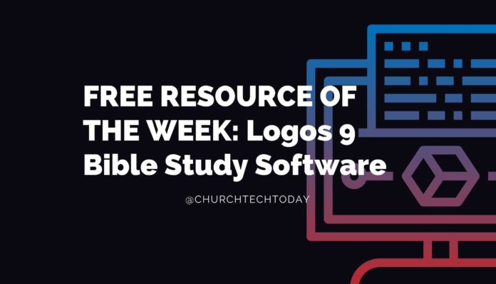 Free offer for Logo Bible Study Software License